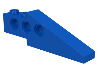 Technic Slope 6 x 1 x 1 2/3, 2744 Blue U