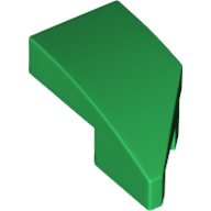 Wedge 2 x 1 x 2/3 Left, 29120 Green U