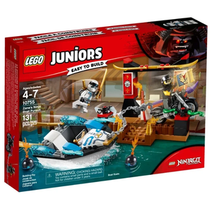 Конструктор LEGO Juniors 10755 Преследование на лодке Зейна