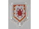 Tile, Modified 2 x 3 Pentagonal with Nexo Power Shield Pattern - Beetle Bomb, 22385pb007  