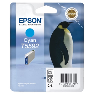 Картридж Epson T5592 Cyan голубой C13T55924010