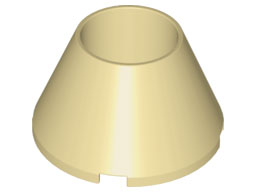 Cone 4 x 4 x 2 Hollow No Studs, 4742