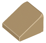 Slope 30 1 x 1 x 2/3, 54200 Dark Tan N