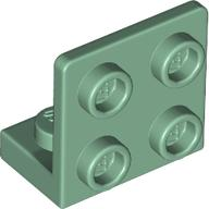 Деталь Lego Скоба Bracket 1 x 2 - 2 x 2 Inverted 99207 Sand Green U