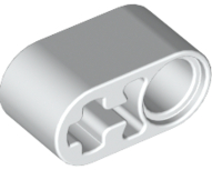 Technic, Liftarm Thick 1 x 2 - Axle Hole, 60483 White N