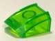 Slope, Curved 2 x 2 Lip, 30602 Trans-Bright Green U