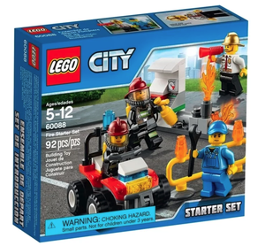 Конструктор LEGO City 60088 Пожарная охрана для начинающих