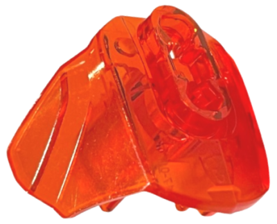 Hero Factory Armor with Ball Joint Socket - Size 3, 90641 Trans-Neon Orange U