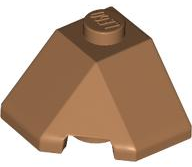 Wedge 2 x 2 (Slope 45 Corner), 13548 Medium Nougat N