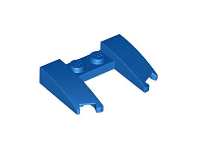 Деталь LEGO Клин Lego Wedge 3 x 4 x 2/3 Curved with Cutout 11291 (31584) Blue U