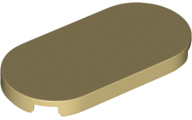 Tile, Round 2 x 4 Oval, 66857 Tan N