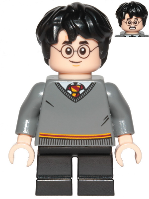 Минифигурка Lego Harry Potter - Gryffindor Sweater, Black Short Legs hp150