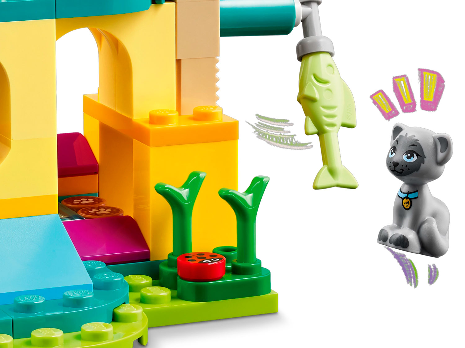 Конструктор LEGO Friends 42612 Приключение на кошачьей игровой площадке в  магазине Shop-device