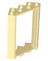 Рамка двери Lego Door, Frame 4 x 4 x 6 Corner 28327 Tan U