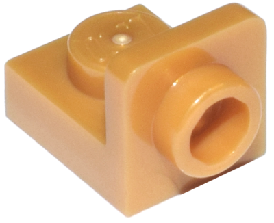 Деталь Lego Скоба Bracket 1 x 1 - 1 x 1 Inverted 36840 Pearl Gold N