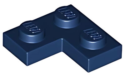 Деталь LEGO Plate 2 x 2 Corner 2420 Dark Blue U
