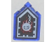 Tile, Modified 2 x 3 Pentagonal with Nexo Forbidden Power Shield Pattern - Wrecking Wrath, 22385pb059  