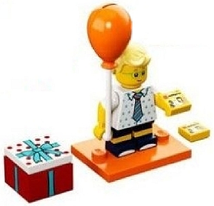 Минифигурка LEGO Birthday Party Boy col18-16 71021 Серия 18