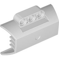 Technic, Panel Engine Block Half / Side Intake, 61069 Very Light Bluish Gray U