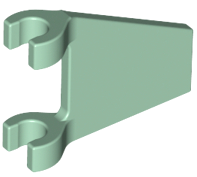 Flag 2 x 2 Trapezoid 44676 Sand Green N