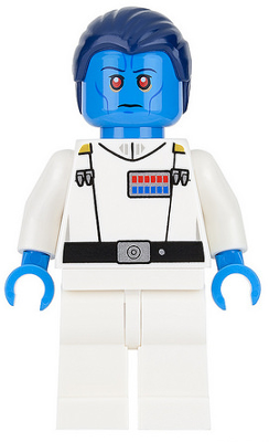 Минифигурка Lego Star Wars Grand Admiral Thrawn sw0811