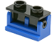 Hinge Brick 1 x 2 with Black Top Plate (3937 / 3938), 3937c02