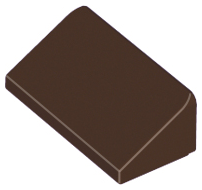 Slope 30 1 x 2 x 2/3, 85984 Dark Brown N