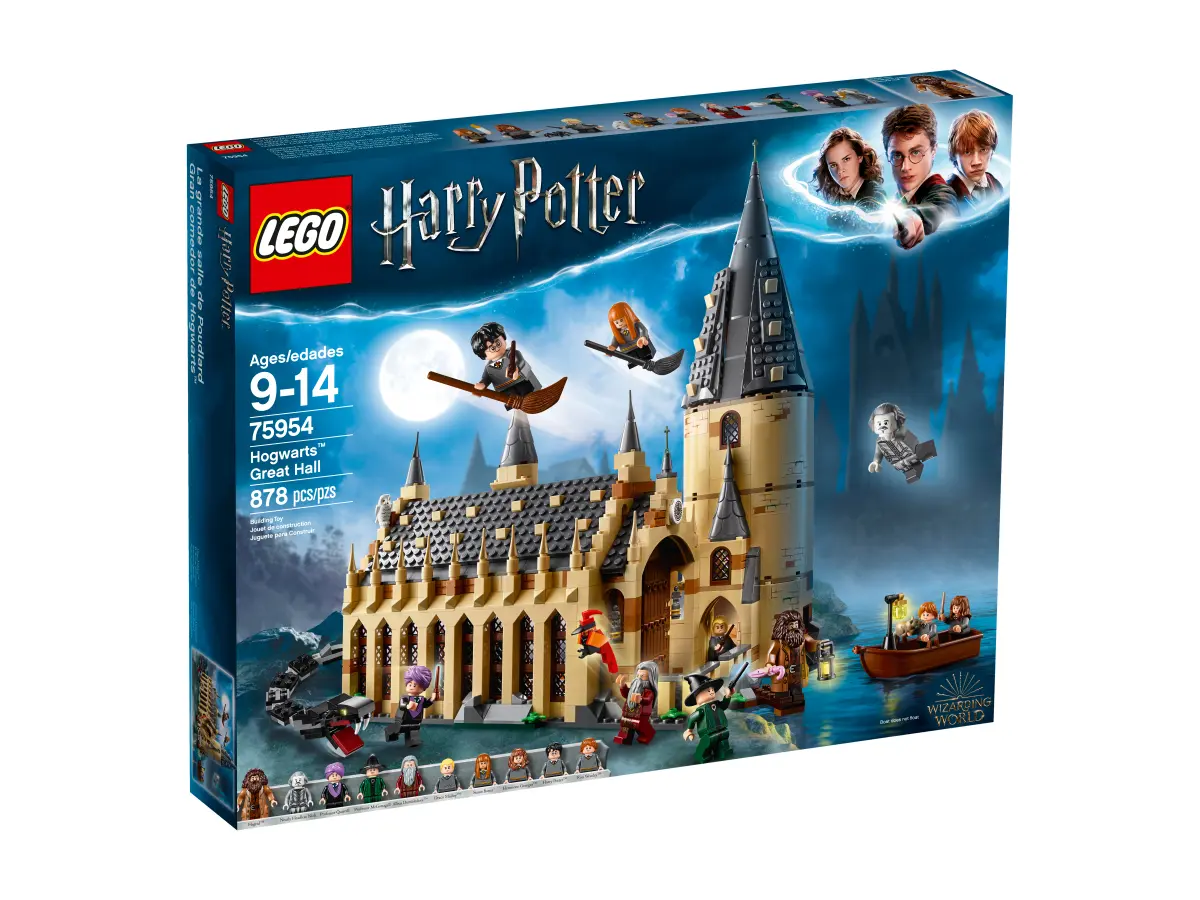 Конструктор LEGO Harry Potter 75954 Большой зал Хогвартса УЦЕНКА в магазине  Shop-device