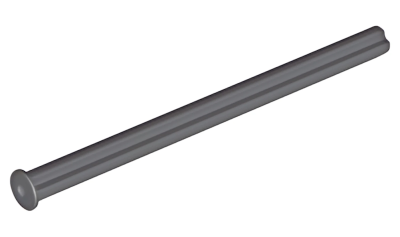Деталь LEGO Technic, Axle 8L with Stop 55013 Dark Bluish Gray U