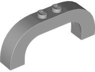 Arch 1 x 6 x 2 Curved Top, 6183 Light Bluish Gray U
