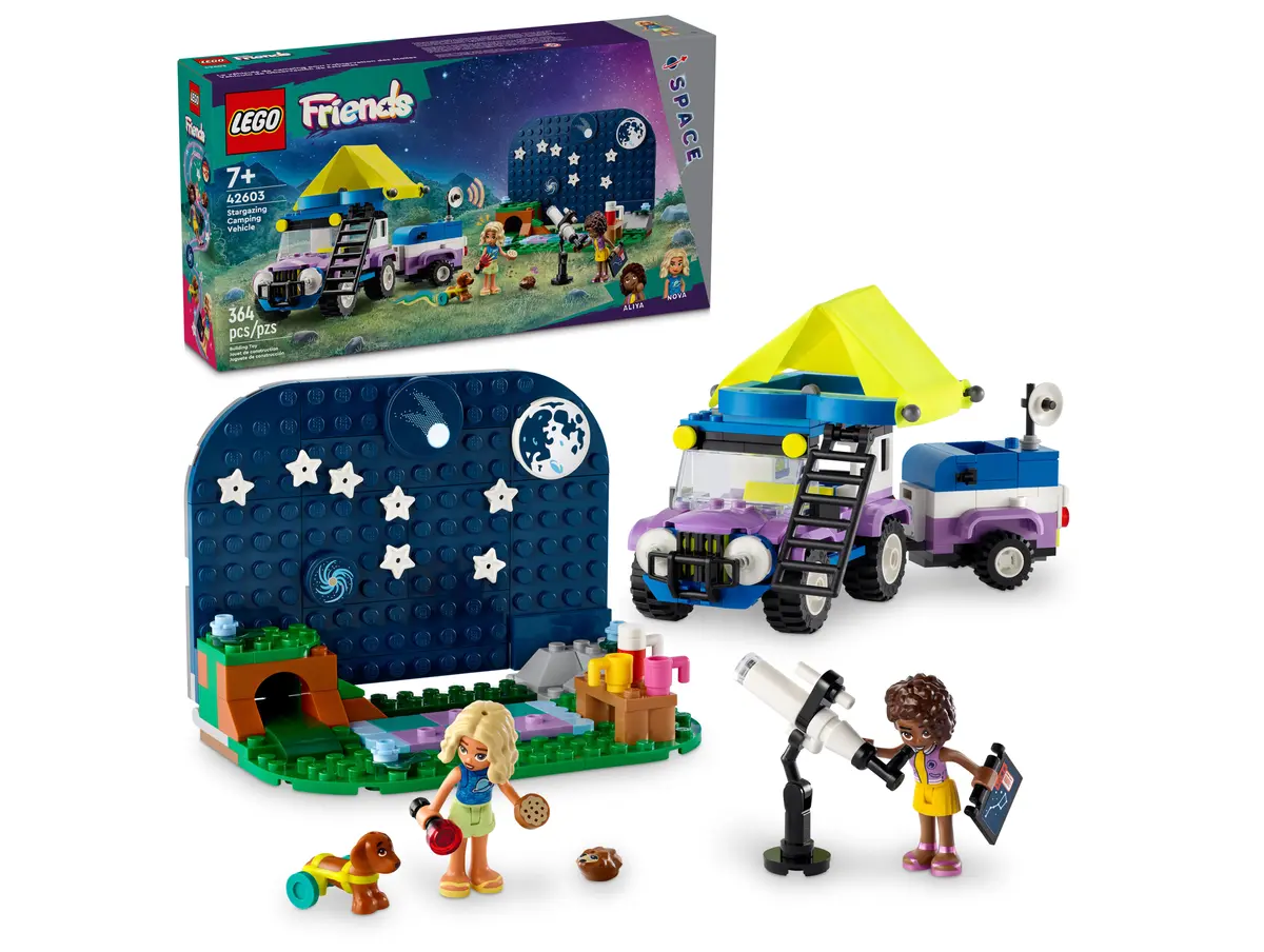 Конструктор LEGO Friends 42603 Автомобиль для наблюдения за звездами