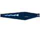 Hinge Plate 3 x 12 with Angled Side Extensions and Tapered Ends with Blue and White Lightning on Transparent Background Pattern Type 2 (Sticker) - Set 70602, 57906pb015