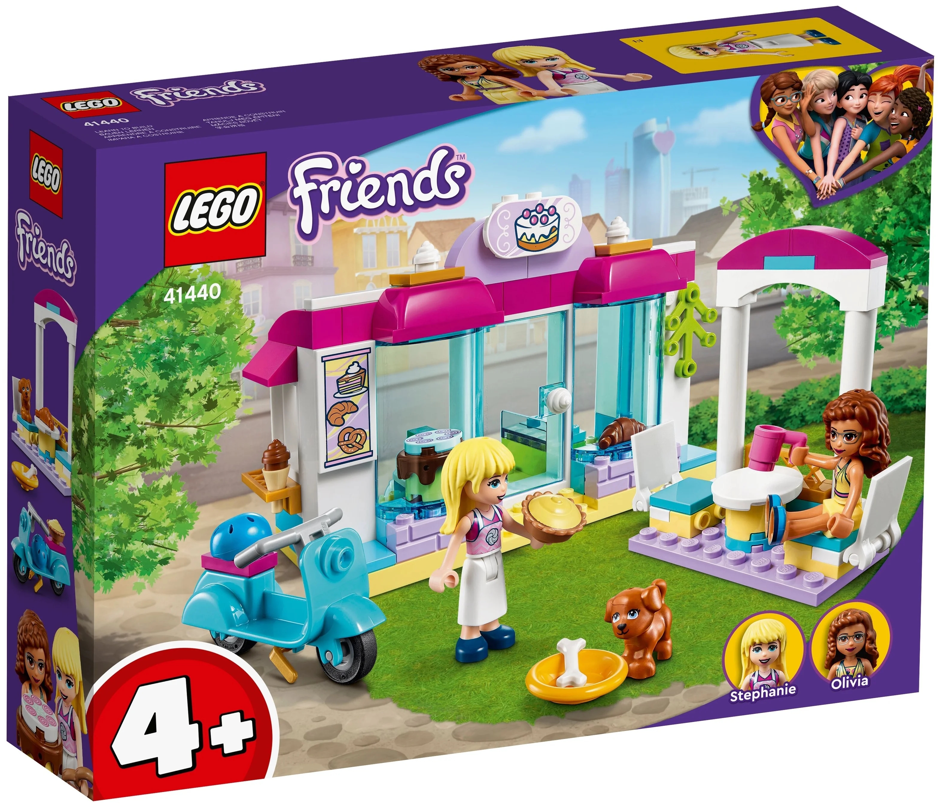 Конструктор LEGO Friends 41440 Пекарня Хартлейк-Сити в магазине Shop-device