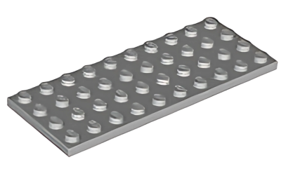 Деталь LEGO Пластина Lego Plate 4 x 10 3030 Light Bluish Gray U