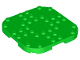 Plate, Modified 8 x 8 with Rounded Corners and 4 Feet, 66790  