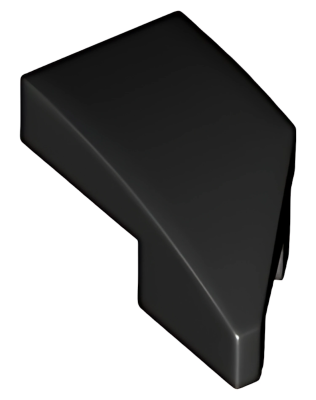 Деталь LEGO Wedge 2 x 1 x 2/3 Left 29120 (1125, 1383) Black N