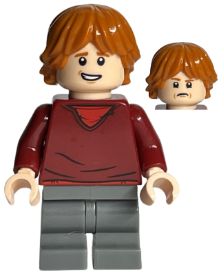 Минифигурка Lego Ron Weasley - Dark Red Sweater hp180 Used