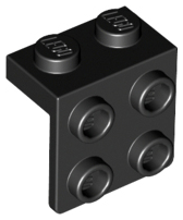 Деталь Lego Скоба Bracket 1 x 2 - 2 x 2 44728 (21712, 86644, 92411)