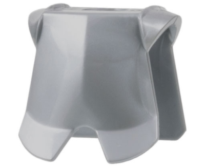 Minifigure Armor Breastplate with Leg Protection, 2587 Flat Silver U