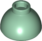 Brick, Round 1 1/2 x 1 1/2 x 2/3 Dome Top, 20952 Sand Green N