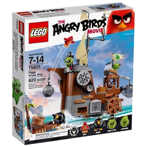 Конструктор LEGO The Angry Birds Movie 75825 Пиратский корабль Свинок