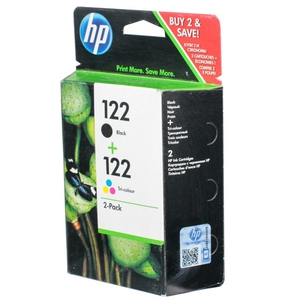 Комплект картриджей HP 122 черный и HP 122 цветной CR340HE