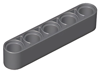 Деталь LEGO Technic, Liftarm Thick 1 x 5 32316 Dark Bluish Gray U