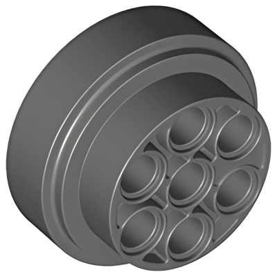 Деталь LEGO Колесный диск Lego Wheel 31mm D. x 15mm Technic 60208 Dark Bluish Gray N