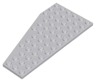 Wedge, Plate 12 x 6 Right, 30356 Light Bluish Gray N