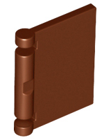 Minifigure, Utensil Book Cover, 24093 Reddish Brown U