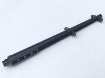 Boat, Mast Section Top 16 H with 4 Stud Holes at Bottom, with Bottom Nubs, 2538b Black U