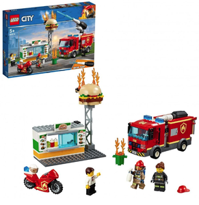Конструктор LEGO City 60214 Пожар в бугер-кафе