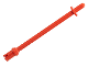 Bar 8L with Stop Rings and Pin (Technic, Figure Accessory Ski Pole) - Rounded End, 2714a