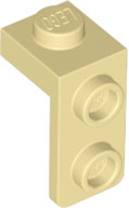 Bracket 1 x 1 - 1 x 2, 79389 Tan N